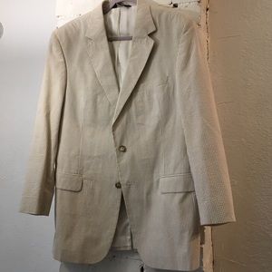 Jos A Bank Seersucker Sport Coat